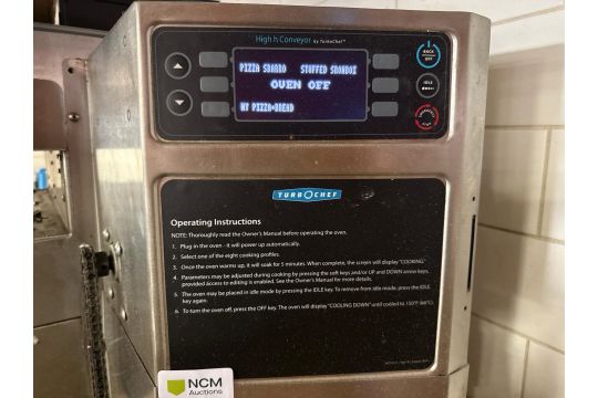 TurboChef HHC2020 Triple Stack Conveyor Pizza…