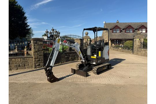 2019 BOBCAT E17 MINI EXCAVATOR - 834 HOURS