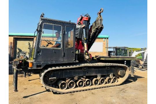 MOROOKA TRACKED DUMPER*C/W FASSI F455XP CRANE