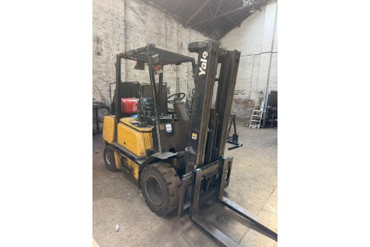 Yale Gas Powered Forklift Truck