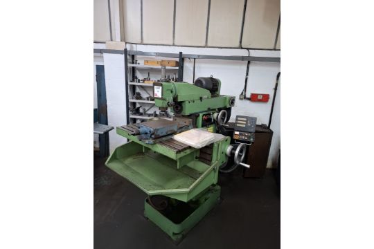 Deckel FP4M Universal milling machine, with associated…