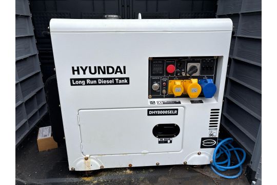 Hyundai Long Run DHY8000SELR Generator