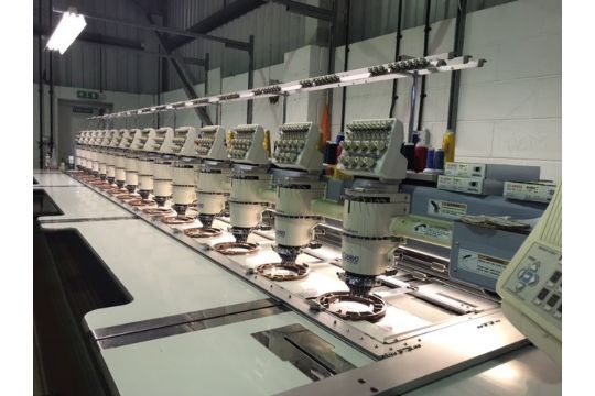 Baruden BENSME-YN-15V 15-head embroidery machine…