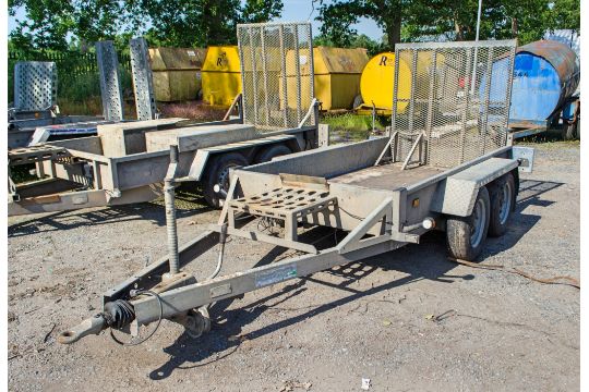 Indespension 8ft by 4ft tandem axle plant trailer