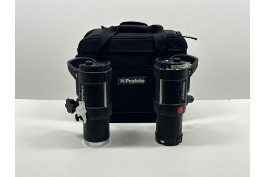 Pair Of Profoto D2 500 AirTTL Flash Heads With…