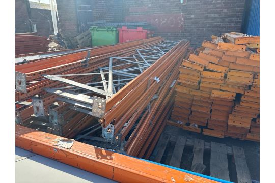 21 Bays Of Metal Racking Shelving, Dismantled,…