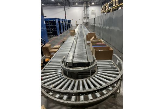 Approx. 300' of Automotion 15'' Roller Conveyor