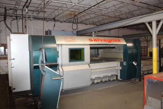 CNC FIBER LASER. SALVAGNINI MDL. L3-30, new…