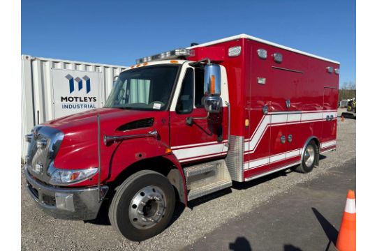 2015 International Durastar 4300 SBA LP Ambulance