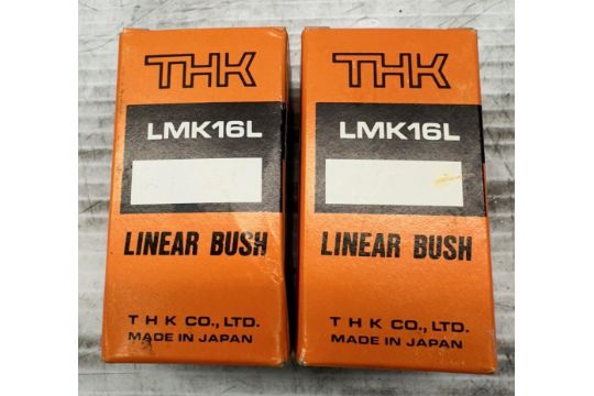 Lot of (2) THK #LMK16L Linear Bushings