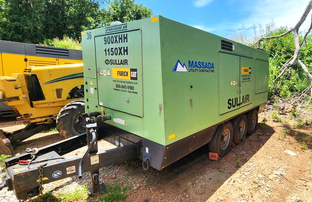 Construction Air Compressor Auction