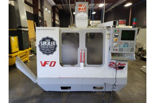 2000 HAAS VF-0 VERTICAL MACHINING CENTER