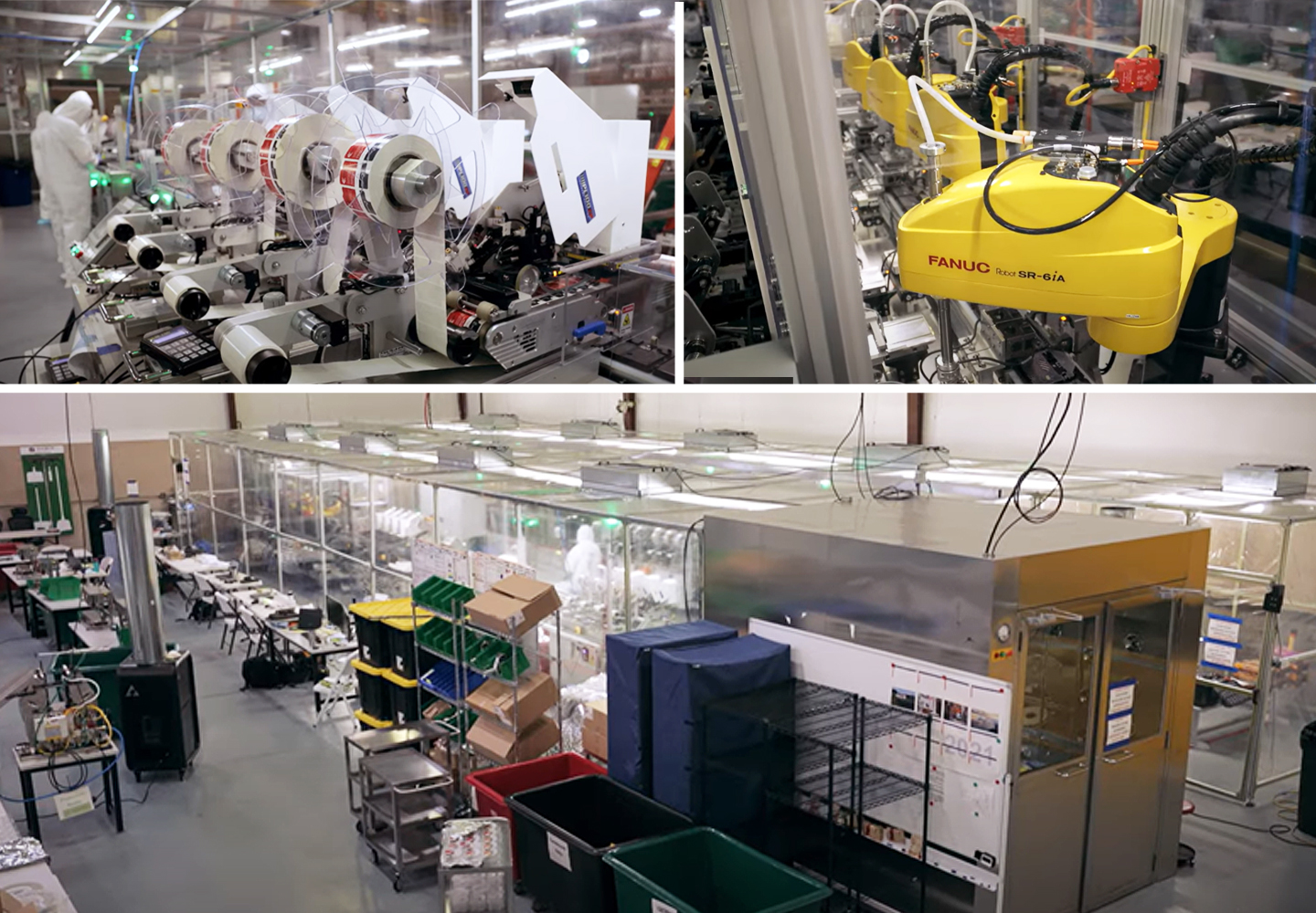 Manual & Automated Production Labeling & Packaging Lines