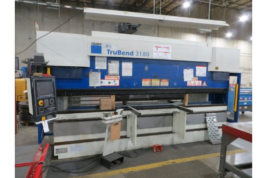 Trumpf Trubend 3180 CNC Press Brake