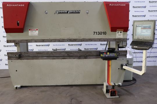 Accurpress 713010 Advantage 130 Ton x 10′ CNC Press…