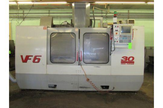 1998 Haas VF-6 VMC, 50 Taper, 4th Axis Ready