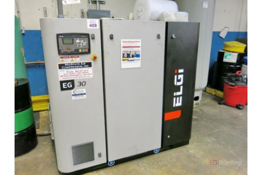 Elgi Model EG30 30-HP Rotary Screw Air Compressor