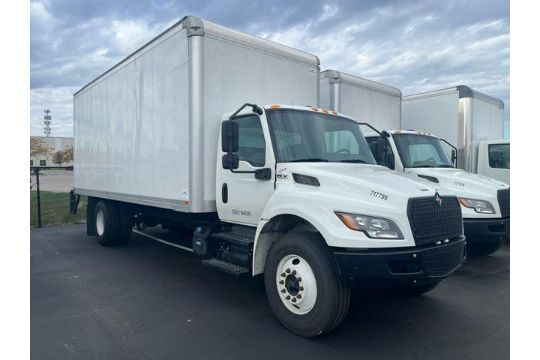 (2) 2024 International #MV607 Box Trucks