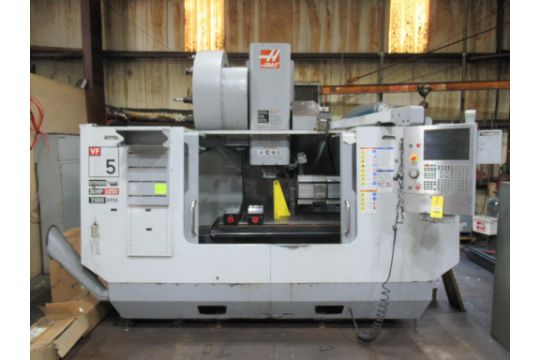 5-AXIS VERTICAL MACHINING CENTER, HAAS VF5/50XT,…