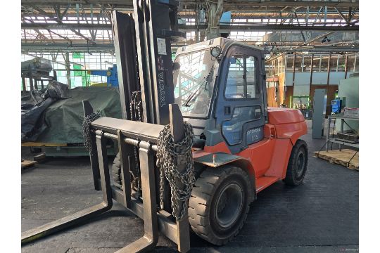 Toyota Forklift model 7FDU70, yr 2005