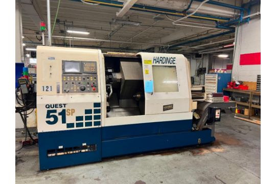 Hardinge CNC Lathe Model Quest 51 SP, S/N…