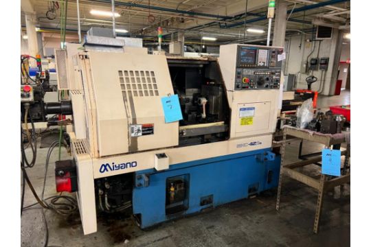 Miyano CNC Lathe Model BND-42S5, S/N BD60295S,…