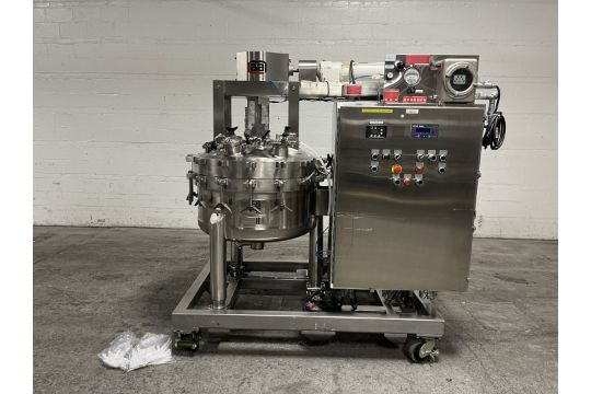 75 Gal Lee Double Motion Vacuum Mixing Tank, S/S,