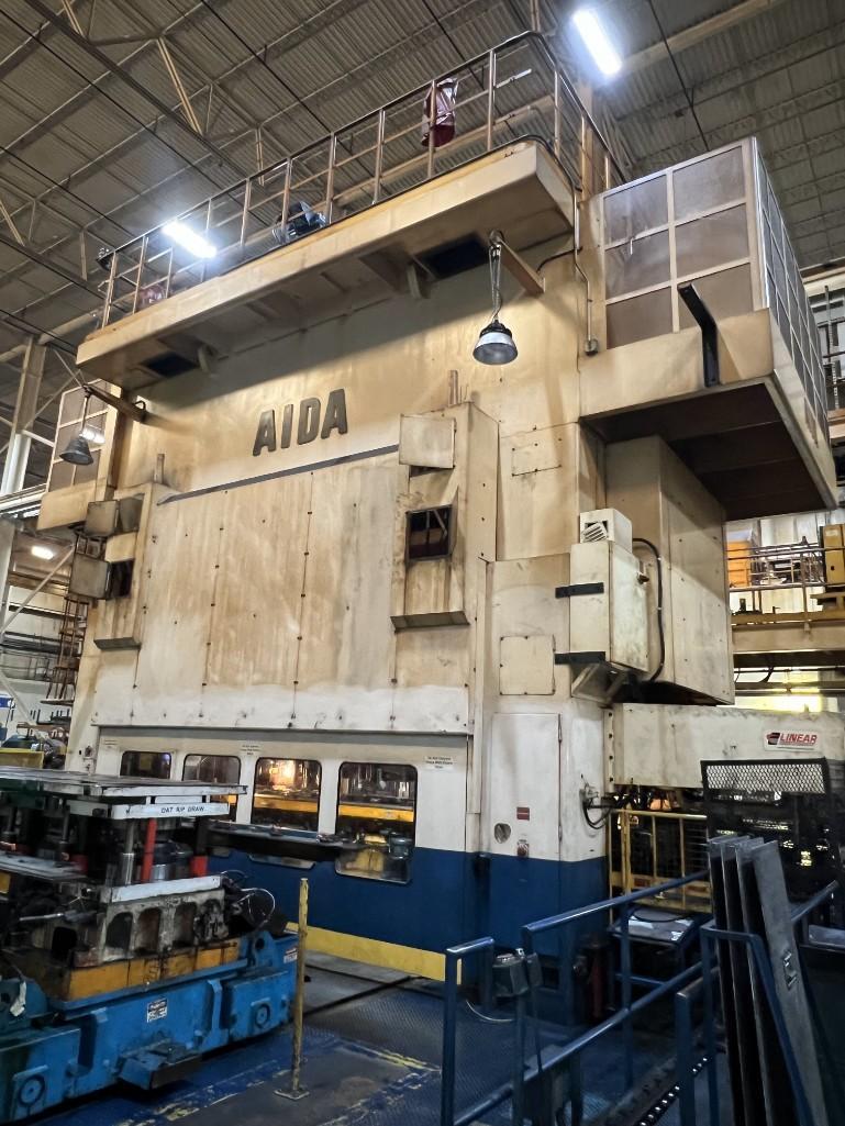 12/5/24 - (2) 2000 Ton Aida Transfer Presses & Other Press Equipment