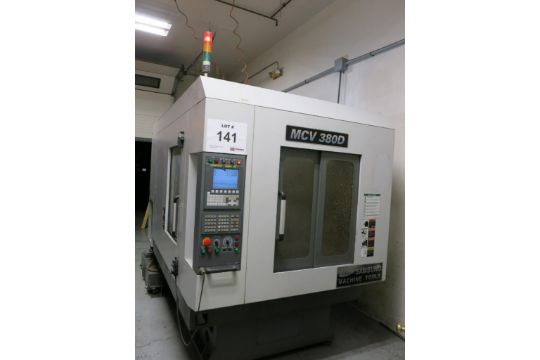 Samsung MCV-380TD CNC Dual-Pallet Vertical…