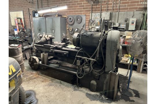 Springfield #20 Lathe 7' Bed w/Spare Chucks…