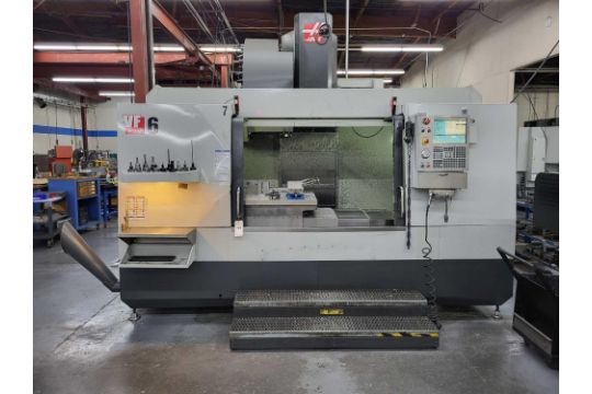 2013 HAAS VF-6/40 CNC VERTICAL MACHINING…