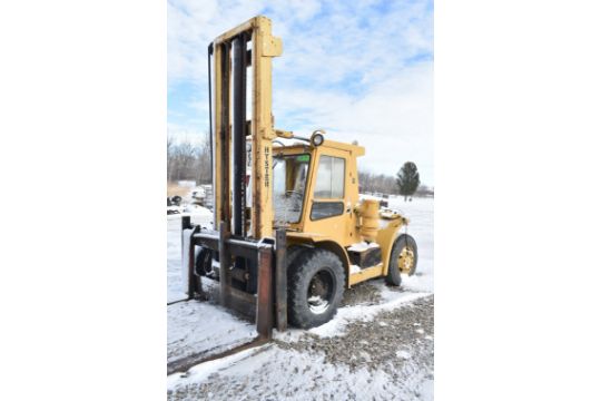 HYSTER H200ES LPG OUTDOOR FORKLIFT WITH 17,100LBS CAPACITY,…