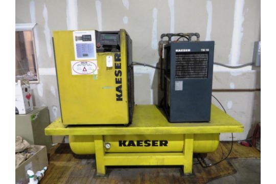 Kaiser Screw Type Combination Air Compressor / Dryer,…