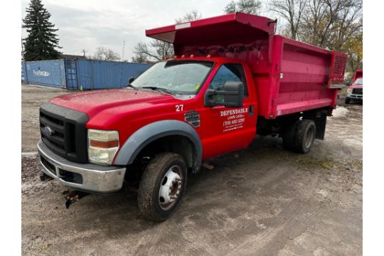 2008 Ford F-450 Pickup Truck, VIN # 1FDXF47Y88EA68931