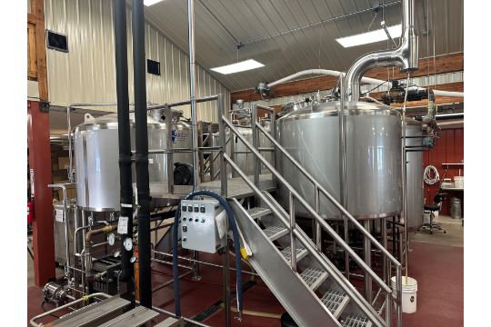 2018 QTS 4-Vessel 15 BBL Stainless Steel Brewhouse…