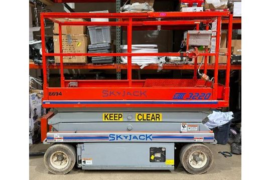 DESCRIPTION: SKYJACK SJIII 3220 SKY SCISSOR LIFT LOCTATION:…