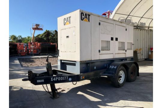 CAT/OLYMPIAN GENERATOR MODEL XQ80P2, DIESEL , PHASE…