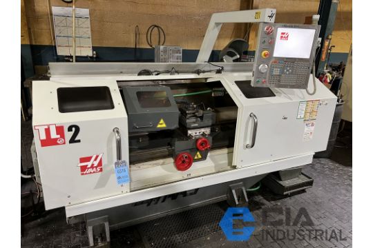 2012 HAAS MODEL TL2 FLAT-BED CNC LATHE; S/N 3090639,…