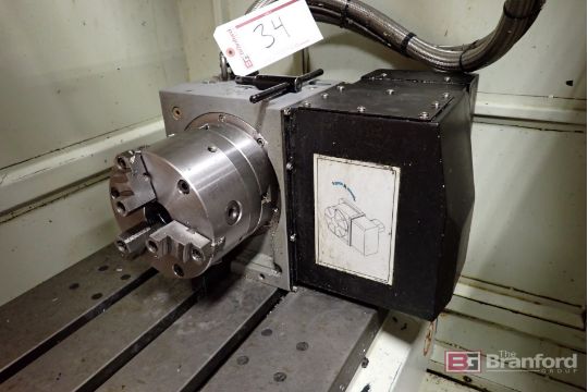 Hurco 4th Axis w/ 6.5', 3-Jaw Chuck