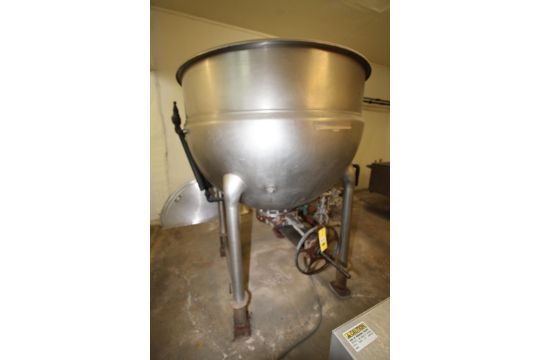 STEAM KETTLE, HAMILTON, 400 GAL. CAP., MAX…