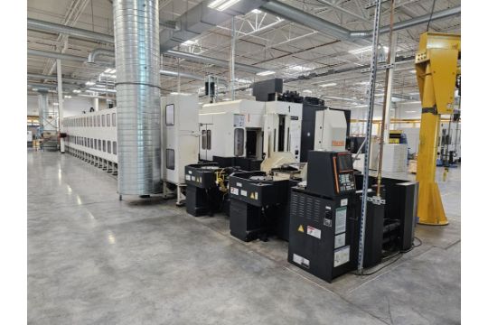 BULK OFFERING: Mazak Palletech Machining Center Line…