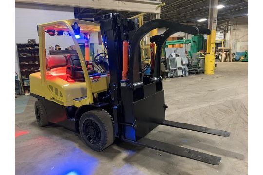 2018 8,000 POUND CAPACITY HYSTER H80FT FORKLIFT WITH…