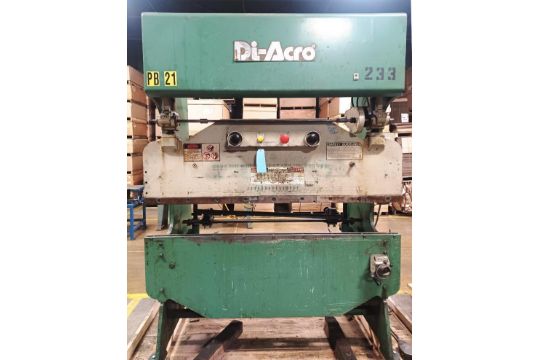 35 Ton Diacro #14-72 Hydra-Mechanical Press…