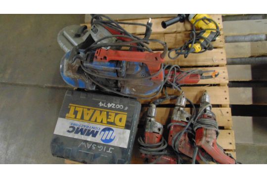 Pallet of Misc Power Tools