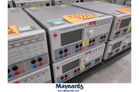 Lot of (2) Rohde & Schwarz #HMP4040 4-Channel…