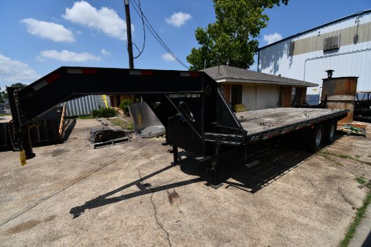 GOOSENECK TRAILER, Mfg. 2017, 20', Wyatt's…