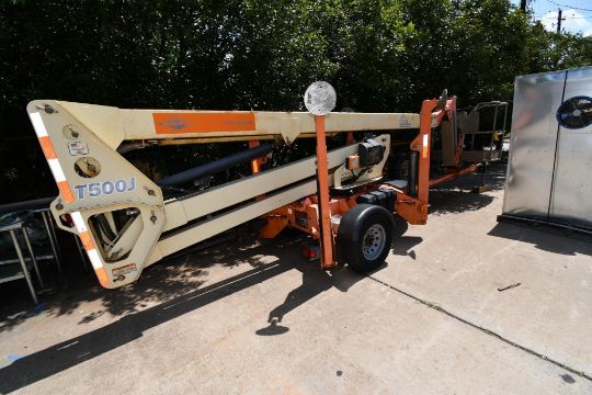 TOWABLE ELECTRIC BOOM LIFT, JLG MDL. T500J,…