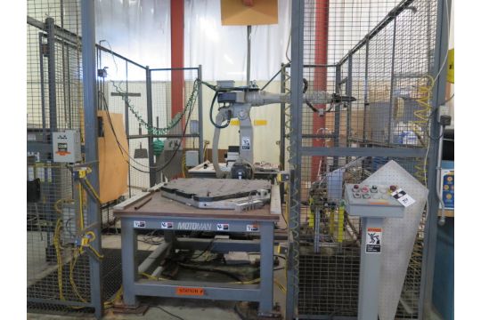 1996 Motoman 2-Station CNC Robotic Spot Welder…