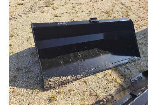 NEW 78IN. BUCKET W/BLADE SKID STEER ATTACHMENT