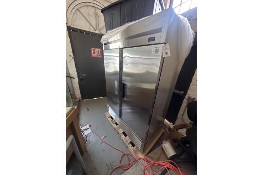 (NEW) True Model #T49HT 2 Door Stainless Steel Reach…